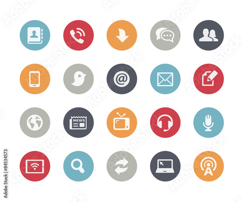 Media Communications Icons -- Classics Series