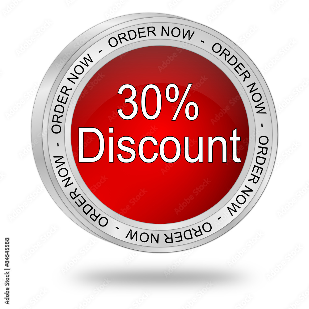 30% Discount Button