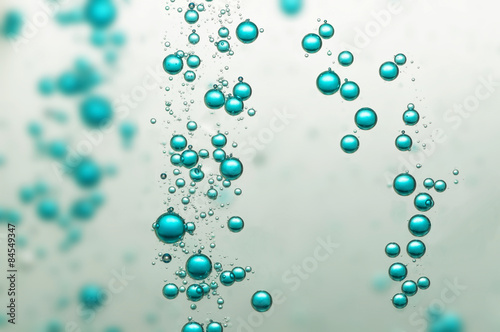 Blue bubbles