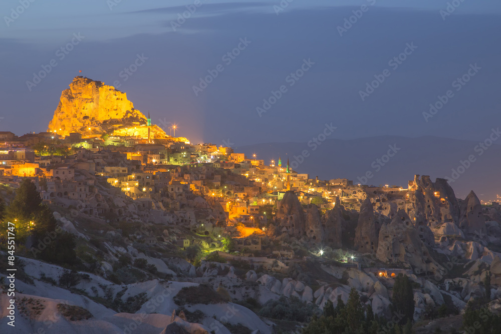 Uchisar in Cappadocia, Turkey
