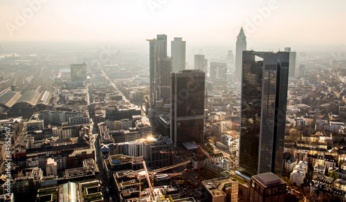 Cityscape Frankfurt Germany