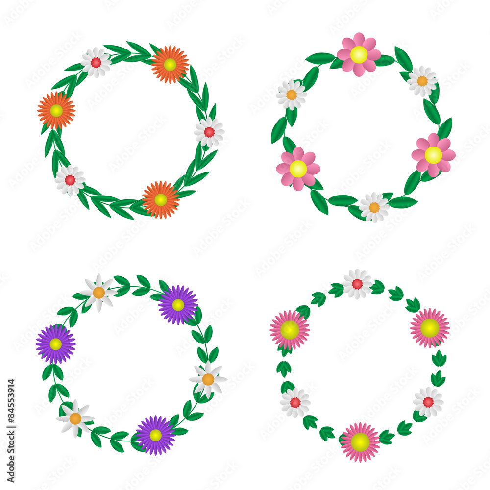 vector laurel wreaths