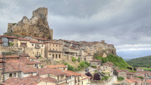 Frias - historic medieval town on a hill above the river Ebro, Province of Burgos, Spain
 photo