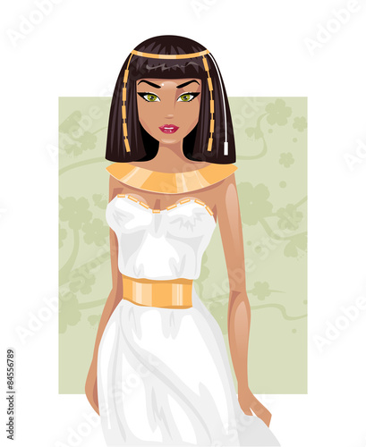Egyptian woman. Vector Illustration