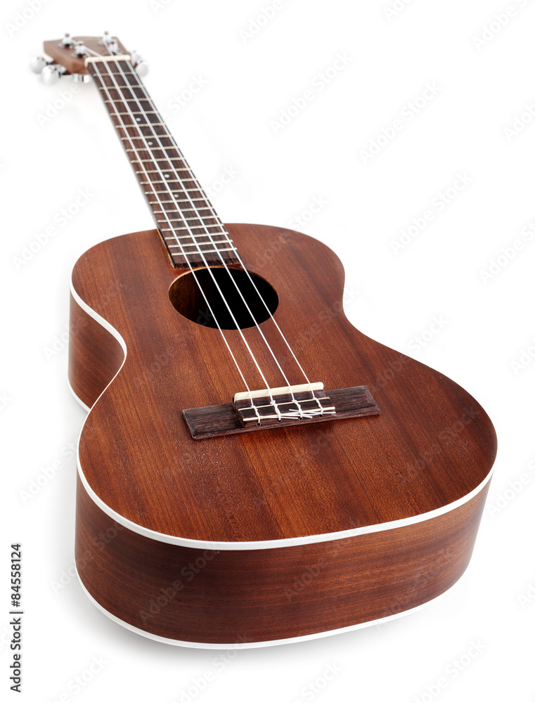 Obraz premium hawaiian ukulele isolated