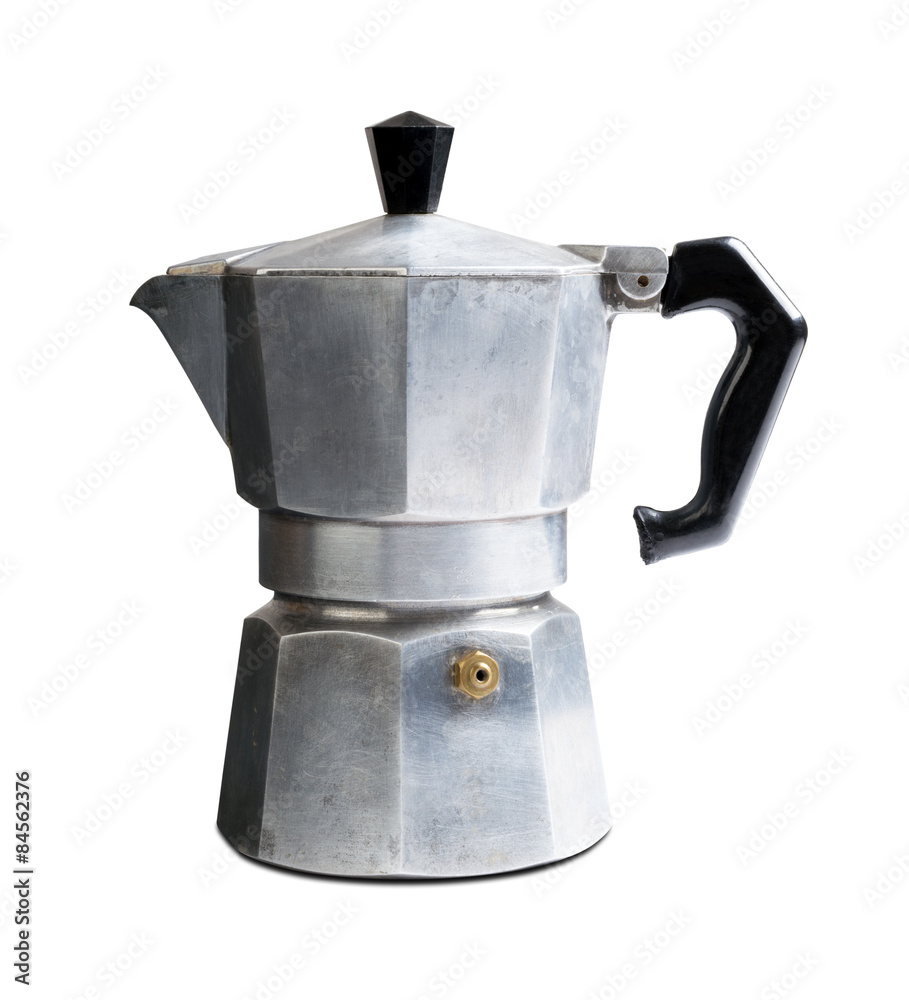 Vecchia caffettiera - Old coffee maker Stock Photo