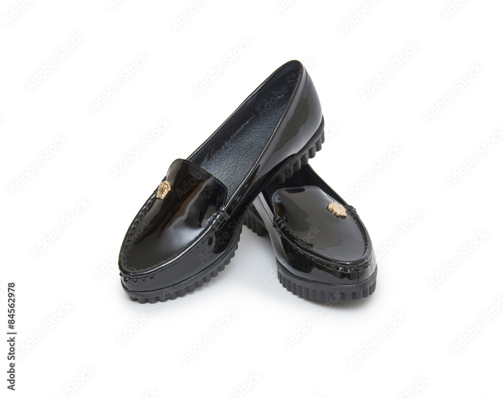 Woman shoes isolated on white. Nice woman shoes Woman shoes isolated on white. Nice woman shoes