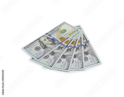 dollars currency isolated