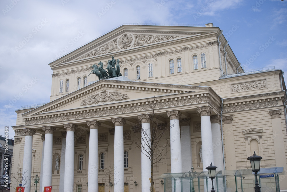 Bolshoi theater in Moscow.