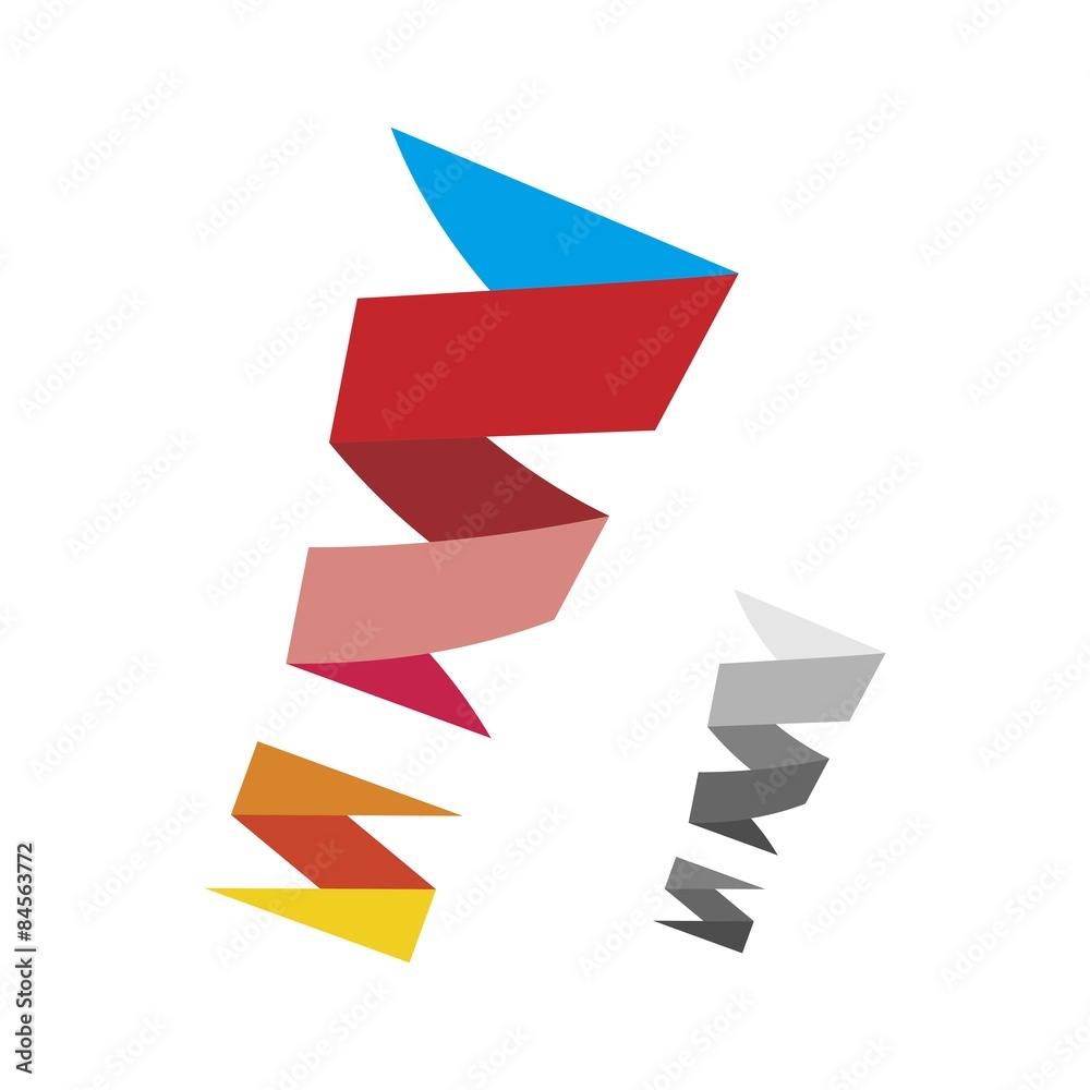 Colorful exclamation mark Colorful exclamation mark