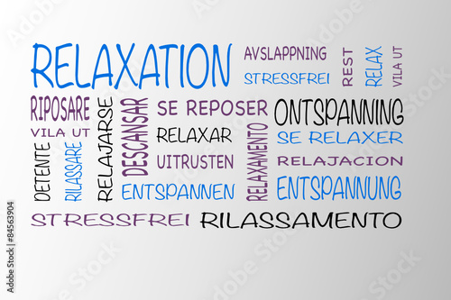 tag cloud relax