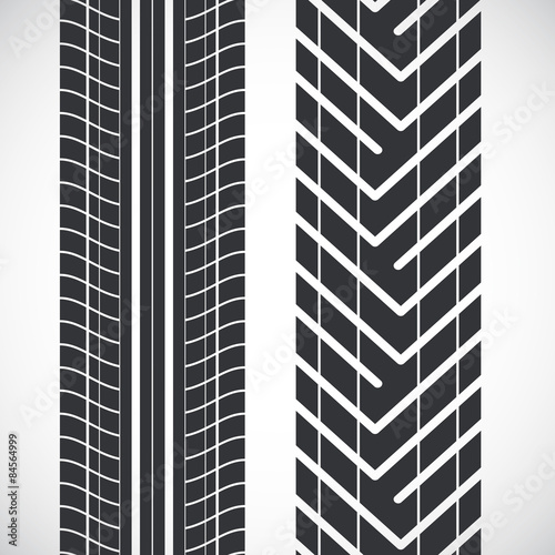 Tread pattern tyre.