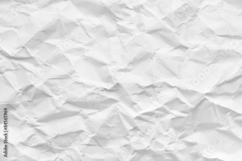 crumpled paper, abstract background or texture photo