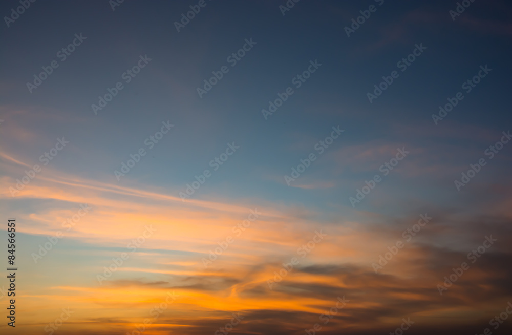 Sunset Sky Background Sunset Sky Background