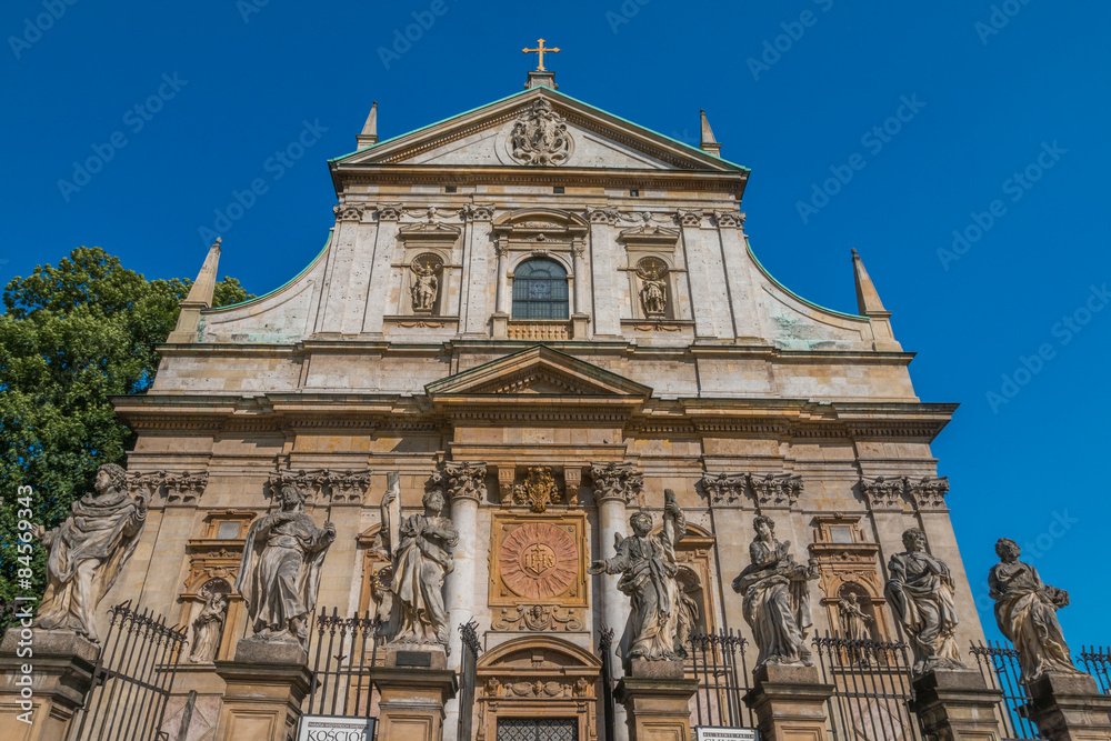 Saint Peter and Paul Church in Krakow Poland