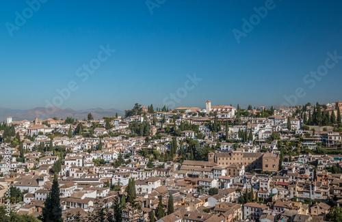 Granada town in Southern Spain © pcalapre