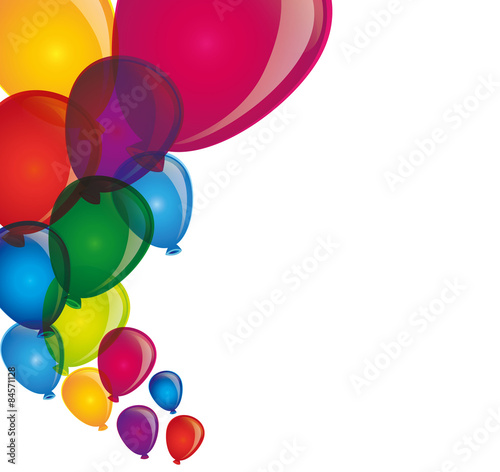 transparente Ballons zum Geburtstag