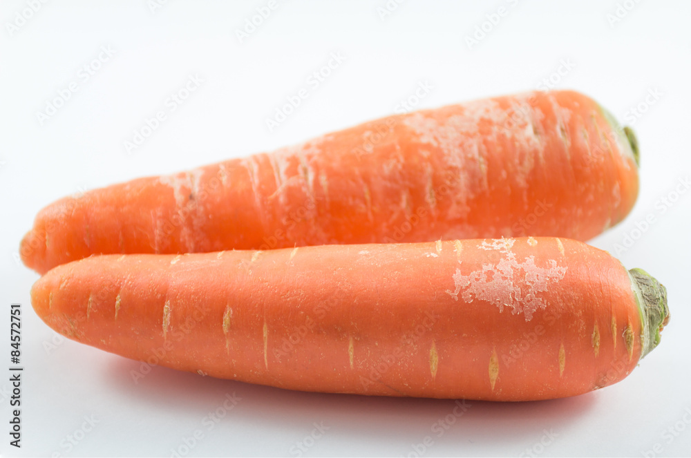 Nutural Color and Fresh Carrot in Isolated Background Nutural Color and Fresh Carrot in Isolated Background
