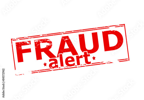 Fraud alert