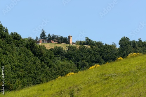 cimitero in collina