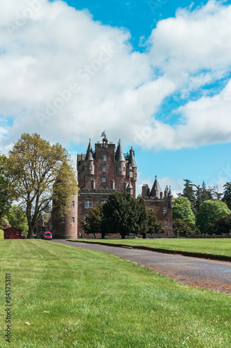 Beautiful castle in Scotland