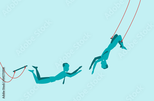 Acrobati e fiducia