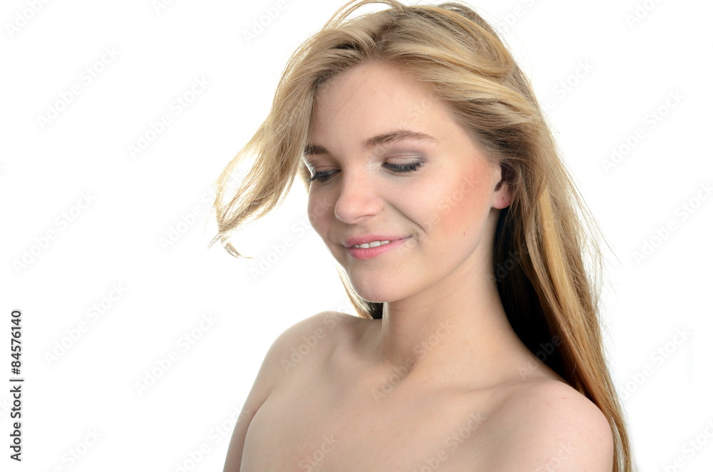 Pretty smiling girl Pretty smiling girl