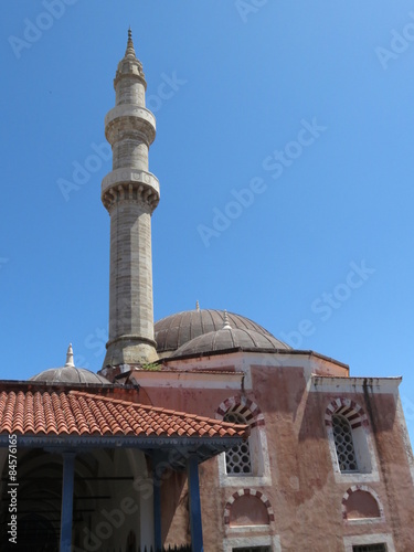 Grèce - Rhodes - Mosquée de Soliman le magnifique photo