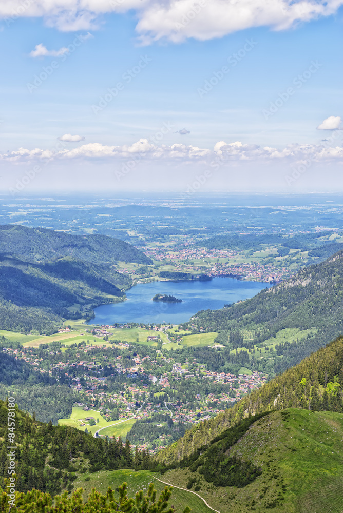 View from Jaegerkamp Bavaria Alps