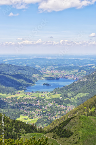 View from Jaegerkamp Bavaria Alps