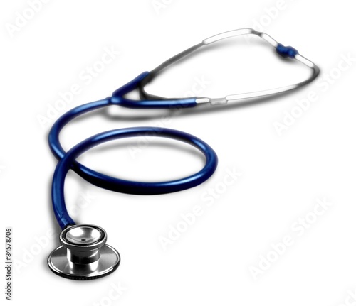Stethoscope, Healthcare And Medicine, Isolated.