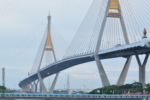Bhumibol 2 Bridge , Bangkok ,Thailand © atipanit