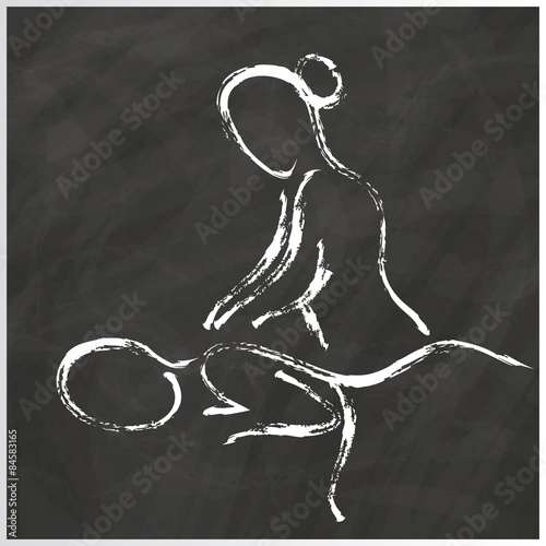 white massage sign
