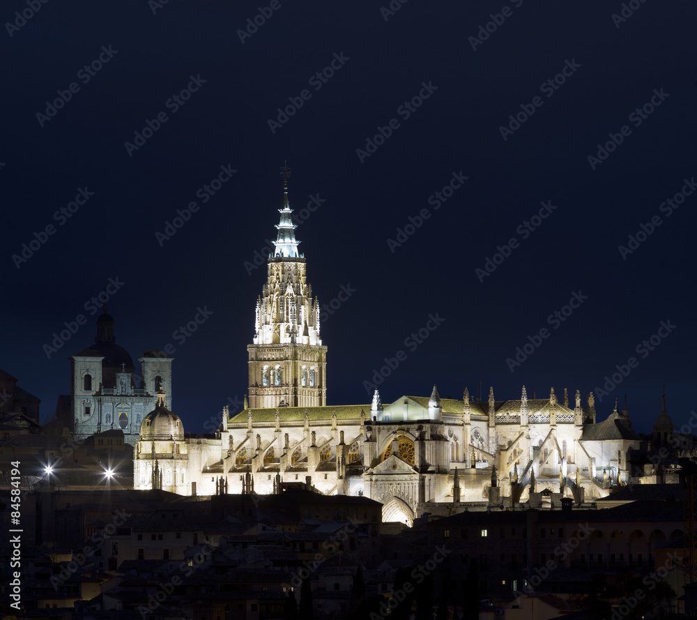 Cathedral of Toledo. Castilla La Mancha. Spain.