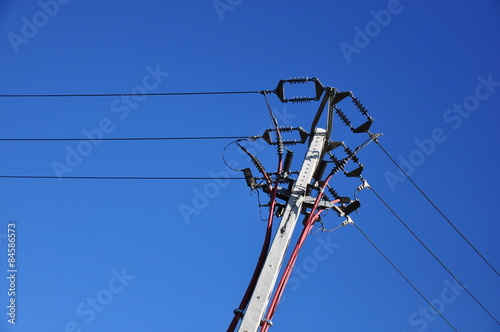 Torre alta tensión, electricidad, red eléctrica, conexión, luz photo