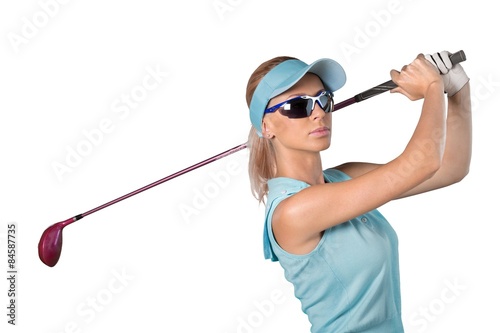 Golf, Women, Sunglasses.