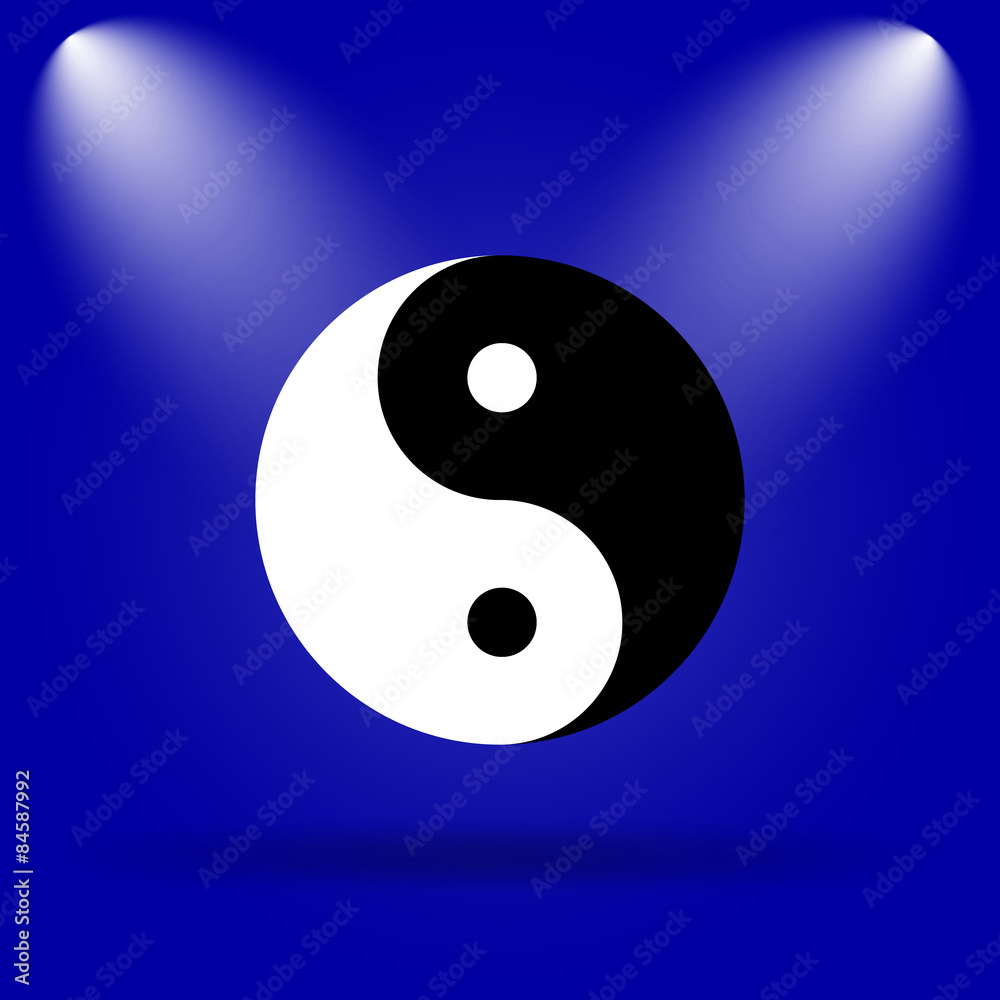 Ying yang icon Ying yang icon