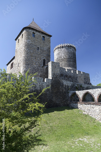 view on Bedzin Castle in Poland,