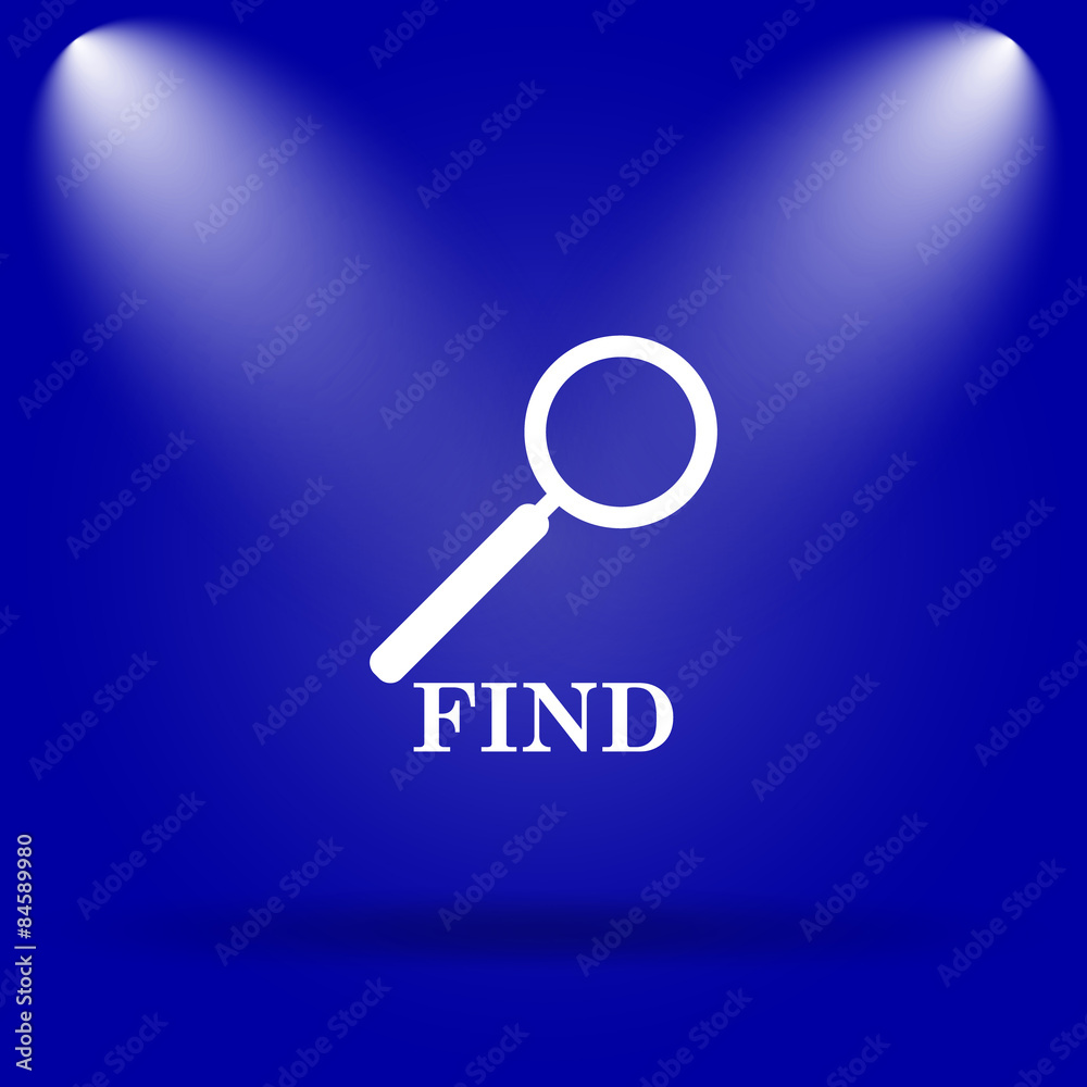 Find icon Find icon