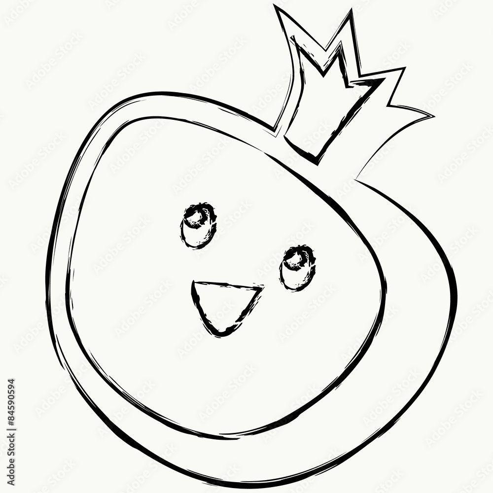 Fototapeta premium Funny fruits