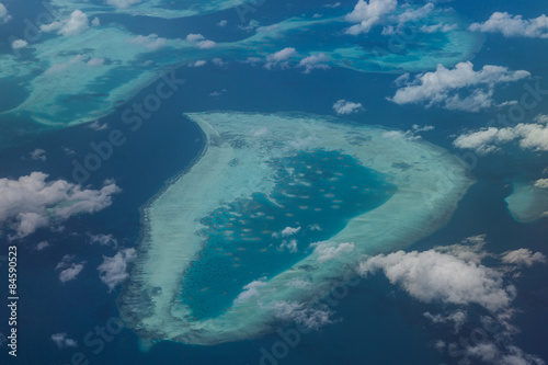 Atoll in Tropical Pacific © ead72