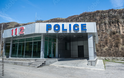 Billede på lærred Police in Georgia