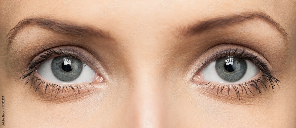 Obraz premium Human Eye, Women, Creativity.