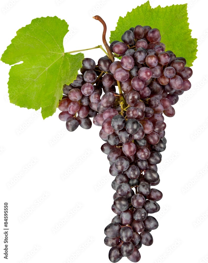 Fototapeta premium Grape, Fruit, Red Grape.