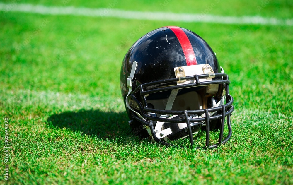 Naklejka Football, Football Helmet, American Football.
