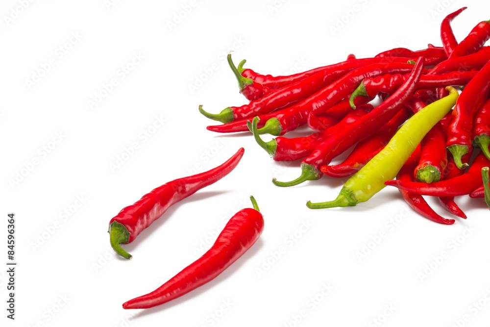 Standing Out From The Crowd, Chili Pepper, Green Chili Pepper.