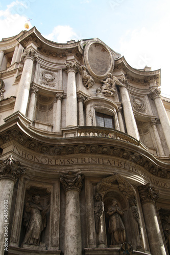 Foto Rome,Italy,Church,San Carlo alle Quattro Fontane.