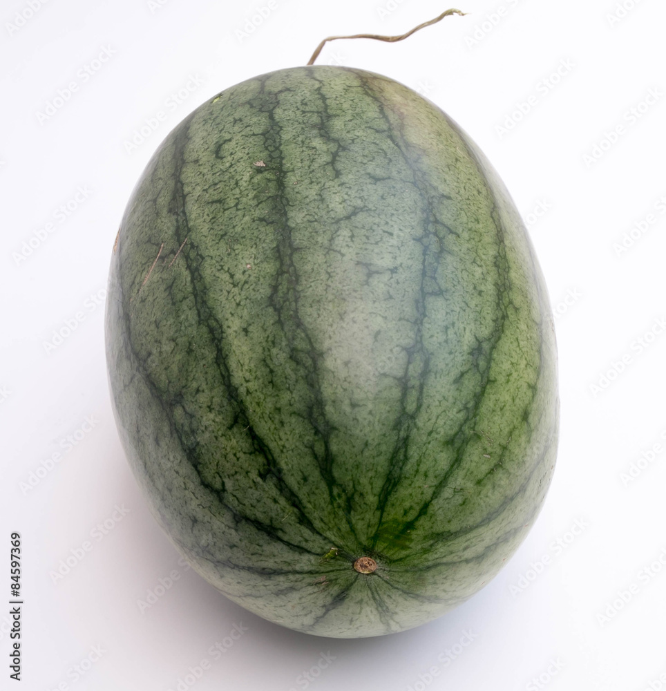 Watermelon on White Background