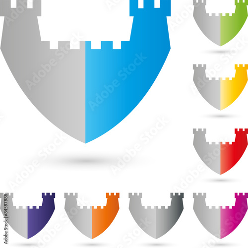 Logo, Turm, Schloss, Burg