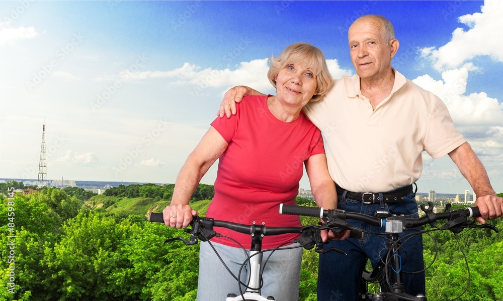 Obraz premium Senior Adult, Retirement, Senior Couple.
